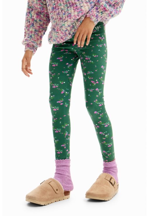 Colanti cu model floral-FETE/IMBRACAMINTE/Blugi-IMBRACAMINTE/Blugi