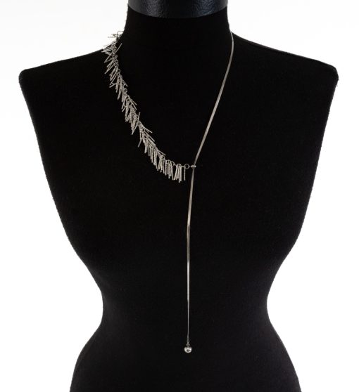 Colier Tres Argintiu-Accesorii-Accesorii
