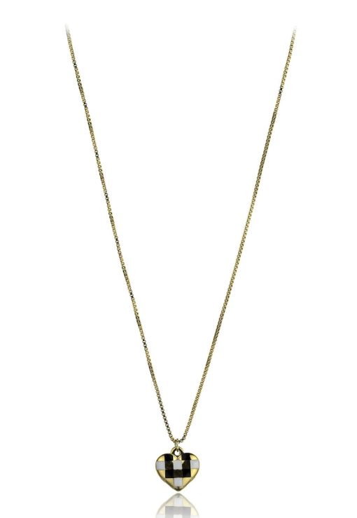 Colier cu pandantiv emailat-FEMEI/GENTI SI ACCESORII/Bijuterii-GENTI SI ACCESORII/Bijuterii