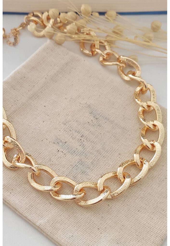 Colier din lant-FEMEI/GENTI SI ACCESORII/Bijuterii-GENTI SI ACCESORII/Bijuterii