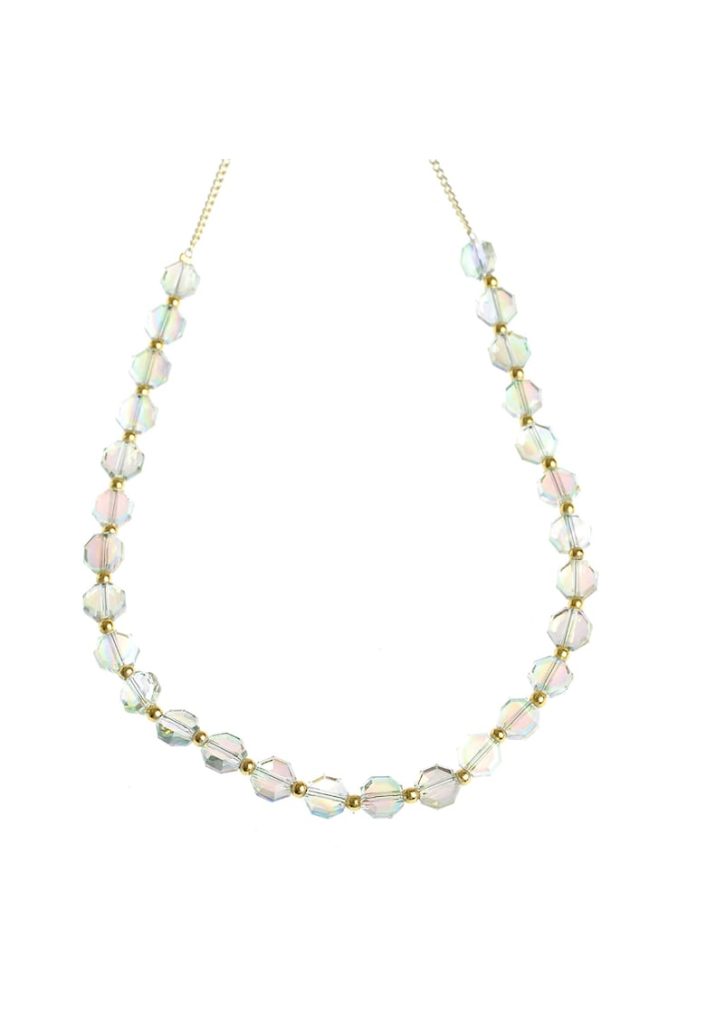 Colier reglabil cu margele verzi -  Paris-FEMEI/GENTI SI ACCESORII/Bijuterii-GENTI SI ACCESORII/Bijuterii