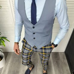 Compleu barbati  Vesta + Pantaloni 11833 3-2.4-Costume barbati > Compleuri barbati