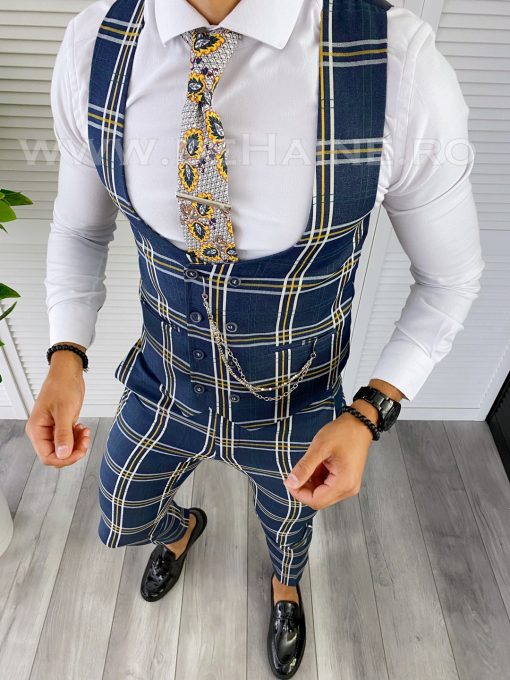 Compleu barbati  Vesta + Pantaloni B5538 P18-2.2-Costume barbati > Compleuri barbati