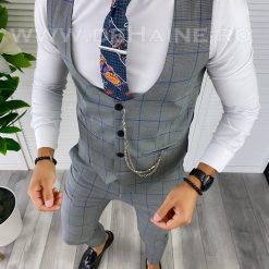 Compleu barbati  Vesta + Pantaloni B5547 O2.-5.3-Costume barbati > Compleuri barbati