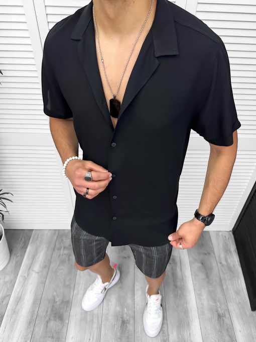 Compleu de vara camasa imprimeu  + pantaloni 13106-Recent adaugate