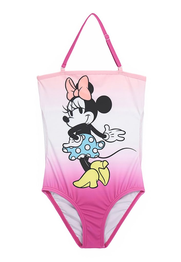 Costum de baie din doua piese cu imprimeu Minneie Mouse-FETE/IMBRACAMINTE/Costume de baie-IMBRACAMINTE/Costume de baie