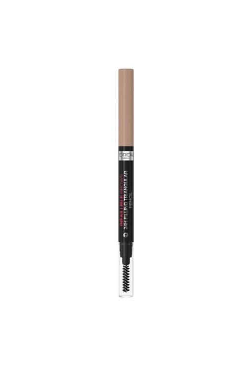 Creion de sprancene  Infaillible Brows 24H Triangular - nuanta 6.0 Dark Blonde​-FEMEI/GENTI SI ACCESORII/Produse cosmetice-GENTI SI ACCESORII/Produse cosmetice