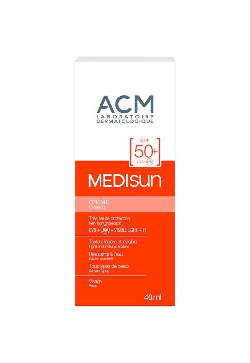 Crema pentru protectie solara ACM Medisun SPF50+ - 40 ml-FEMEI/GENTI SI ACCESORII/Produse cosmetice-GENTI SI ACCESORII/Produse cosmetice