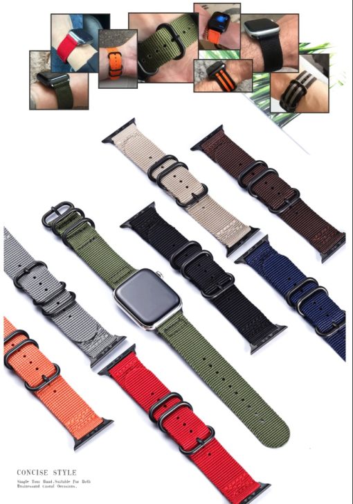 Curea material textil pentru Apple Watch 42/44 mm-Accesorii > Ceasuri