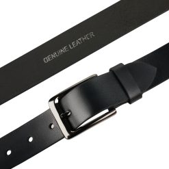 Curea pentru barbati C 177 piele naturala Negru 3