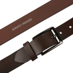 Curea pentru barbati C 178 piele naturala Maro 3