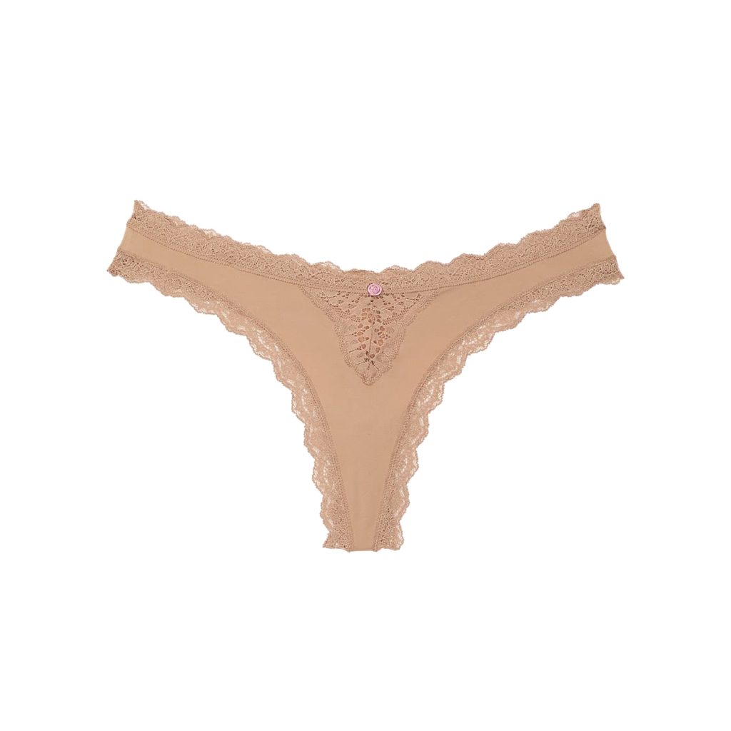 Dream angels thong panties with lace edges s-Imbracaminte-