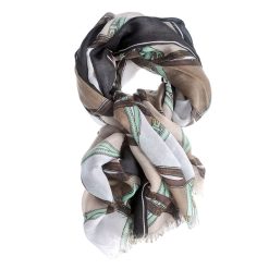Esarfa multicolora din vascoza-FEMEI/GENTI SI ACCESORII/Fulare si esarfe-GENTI SI ACCESORII/Fulare si esarfe