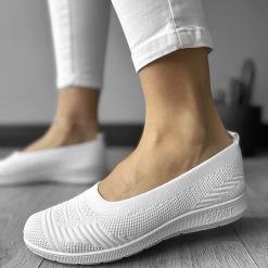 Espadrile dama casual albe CL15  T54-2-Incaltaminte > Incaltaminte dama > Espadrile dama