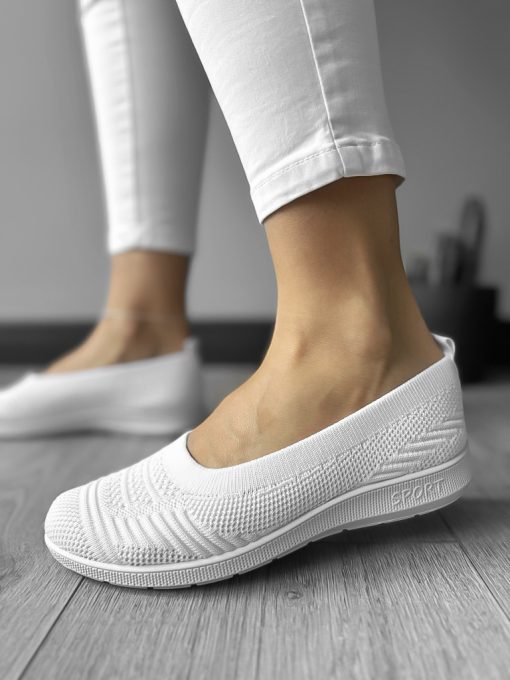 Espadrile dama casual albe CL15  T54-2-Incaltaminte > Incaltaminte dama > Espadrile dama