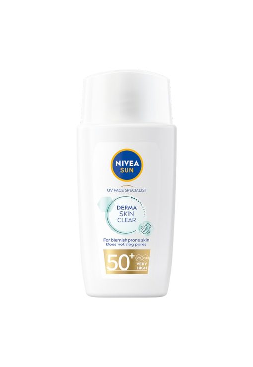 Fluid pentru ten  sun derma skin clear cu niacinamida si FPS50+ - 40 ml-FEMEI/GENTI SI ACCESORII/Produse cosmetice-GENTI SI ACCESORII/Produse cosmetice