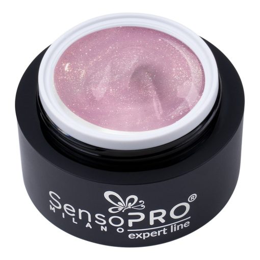 Gel Constructie Unghii Expert Line SensoPRO Milano - Pink Glow 30ml-Geluri UV > Geluri UV Constructie