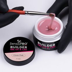 Gel Constructie Unghii SensoPRO Milano Cover Pink 15ml 1