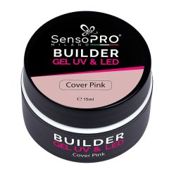 Gel Constructie Unghii SensoPRO Milano Cover Pink 15ml 2