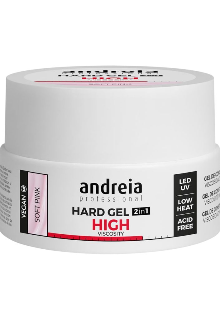 Gel de constructie Hard Gel high visc Soft Pink 22gr-FEMEI/INGRIJIRE COSMETICA/Produse cosmetice-INGRIJIRE COSMETICA/Produse cosmetice