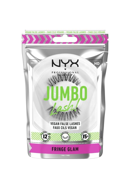 Gene false Jumbo Lash Vegan  4 Fringe Glam - 1 set-FEMEI/GENTI SI ACCESORII/Genti-GENTI SI ACCESORII/Genti