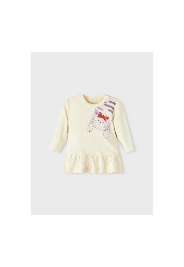 Hanorac Fete -  300966181 - Bumbac - Ecru-FETE/IMBRACAMINTE/Bluze-IMBRACAMINTE/Bluze