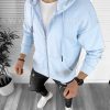 Hanorac barbati slim fit bleu K109 D5-5.3-Hanorace