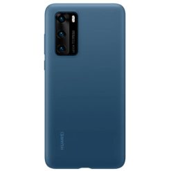 Husa de protectie  Silicone pentru P40 - Ink Blue-FEMEI/GENTI SI ACCESORII/Huse telefon-GENTI SI ACCESORII/Huse telefon