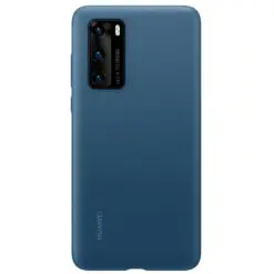 Husa de protectie  Silicone pentru P40 - Ink Blue-FEMEI/GENTI SI ACCESORII/Huse telefon-GENTI SI ACCESORII/Huse telefon