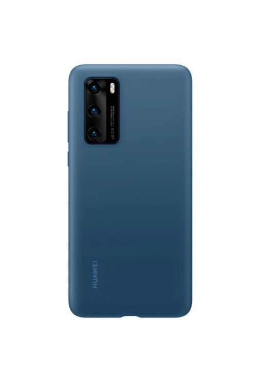 Husa de protectie  Silicone pentru P40 - Ink Blue-FEMEI/GENTI SI ACCESORII/Huse telefon-GENTI SI ACCESORII/Huse telefon
