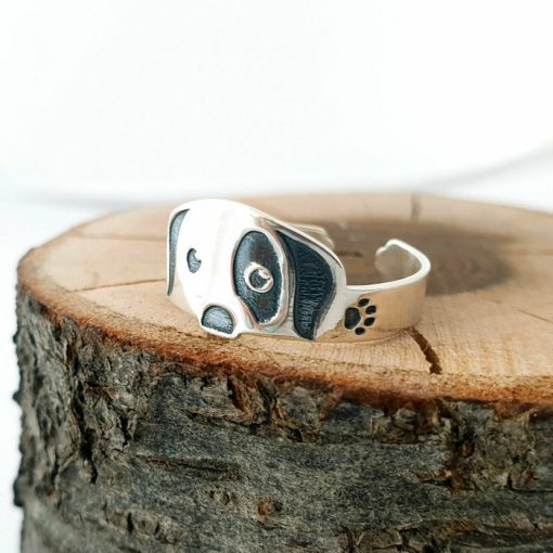 Inel Caine 925 Argint-Personalizate >> Ocazie >> Iubitori de animale