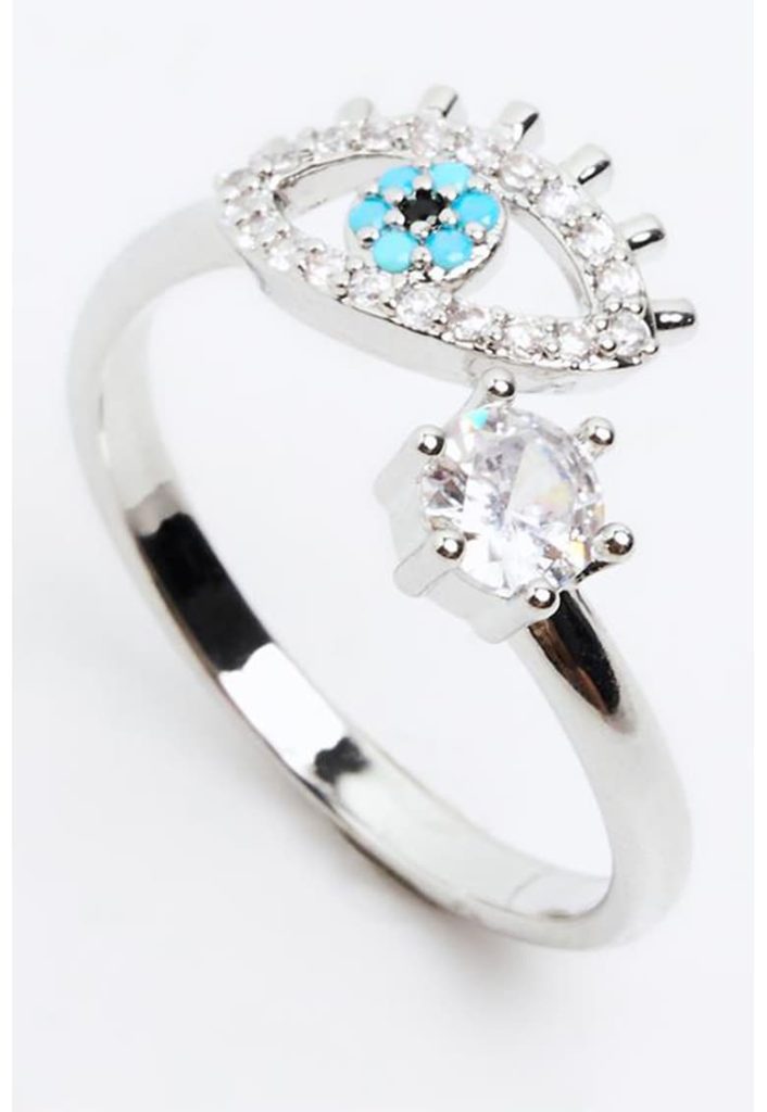Inel ajustabil cu zirconia-FEMEI/GENTI SI ACCESORII/Bijuterii-GENTI SI ACCESORII/Bijuterii