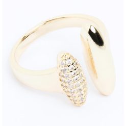 Inel cu zirconia si aspect lucios-FEMEI/GENTI SI ACCESORII/Bijuterii-GENTI SI ACCESORII/Bijuterii