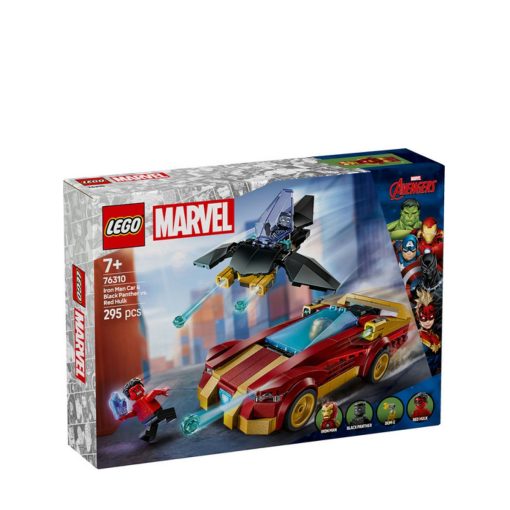 Iron man car & black panther 76310-Jucarii-