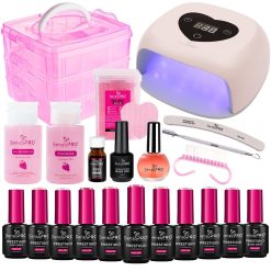 Kit Oja Semipermanenta SensoPRO Milano PRESTIGIO Studio + Lampa UV-Kit Unghii > Kit Oja Semipermanenta