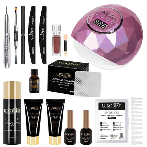 Kit Polygel LUXORISE Sculpt Expert cu Lampa #14-Kit Unghii > Kit Polygel