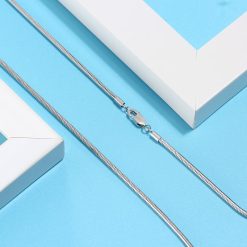 Lant din argint pentru barbati 925 JW1512 placat cu rodiu 3