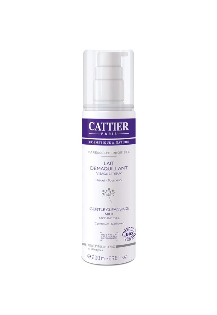 Lapte demachiant bio  Caresse d'Herboriste - pentru toate tipurile de ten - 200 ml-FEMEI/INGRIJIRE COSMETICA/Ingrijire corp-INGRIJIRE COSMETICA/Ingrijire corp