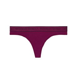 Logo cotton thong panty s-Imbracaminte-