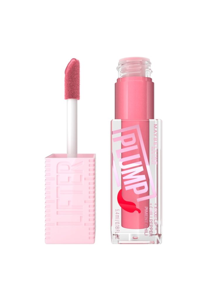 Luciu de buze cu efect de marire Maybelline New York Lifter Plump - 001 Blush Blaze - 5 -4 ml-FEMEI/INGRIJIRE COSMETICA/Produse cosmetice-INGRIJIRE COSMETICA/Produse cosmetice