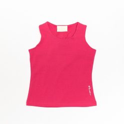 Maiou fetite -  elastic - 40440 - Fucsia --FETE/IMBRACAMINTE/Tricouri si maiouri-IMBRACAMINTE/Tricouri si maiouri
