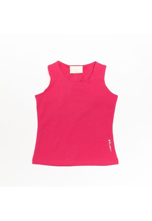 Maiou fetite -  elastic - 40440 - Fucsia --FETE/IMBRACAMINTE/Tricouri si maiouri-IMBRACAMINTE/Tricouri si maiouri