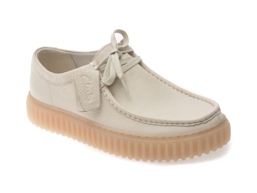 Mocasini CLARKS albi