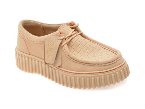 Mocasini CLARKS bej