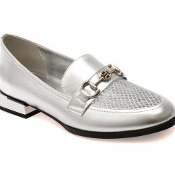 Mocasini EPICA argintii