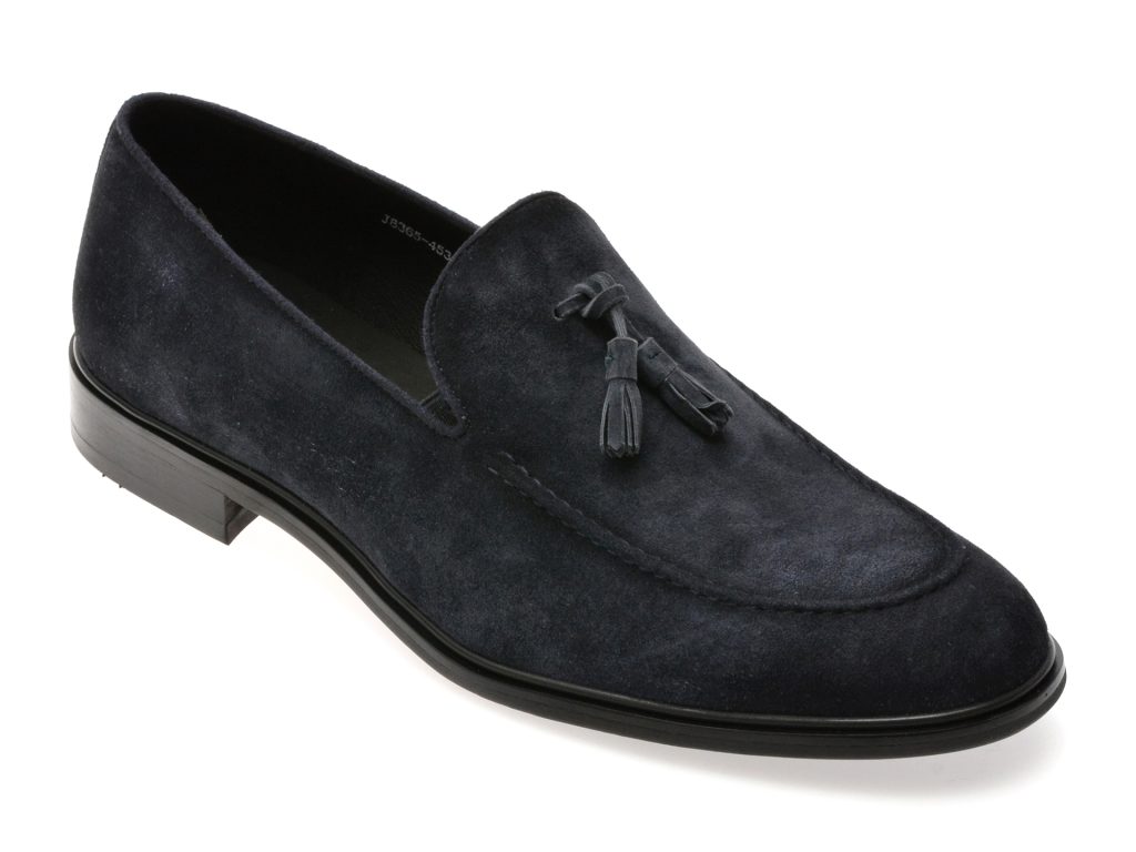 Mocasini eleganti EPICA albastri