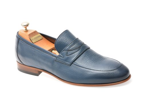 Mocasini eleganti LE COLONEL albastri