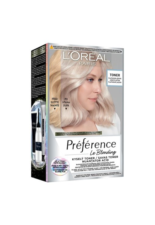 Nuantator Acid de par Semipermanent  Preference Le Blonding 174 ml-FEMEI/GENTI SI ACCESORII/Produse cosmetice-GENTI SI ACCESORII/Produse cosmetice