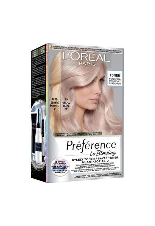 Nuantator Acid de par Semipermanent  Preference Le Blonding 174 ml-FEMEI/GENTI SI ACCESORII/Produse cosmetice-GENTI SI ACCESORII/Produse cosmetice
