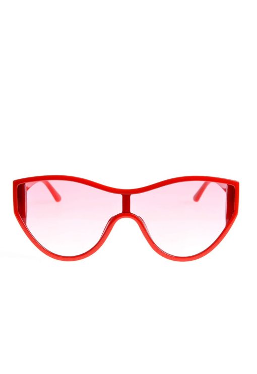 Ochelari de soare rosii cu lentile polarizate-FEMEI/GENTI SI ACCESORII/Ochelari de soare-GENTI SI ACCESORII/Ochelari de soare